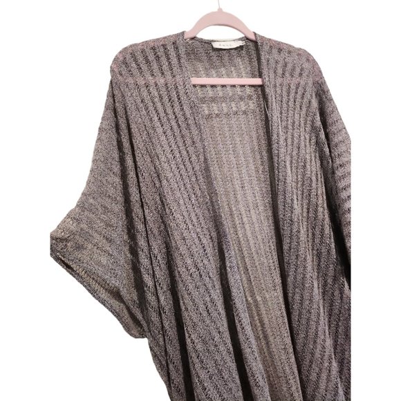 Cascading draped light cardigan - Picture 3 of 3